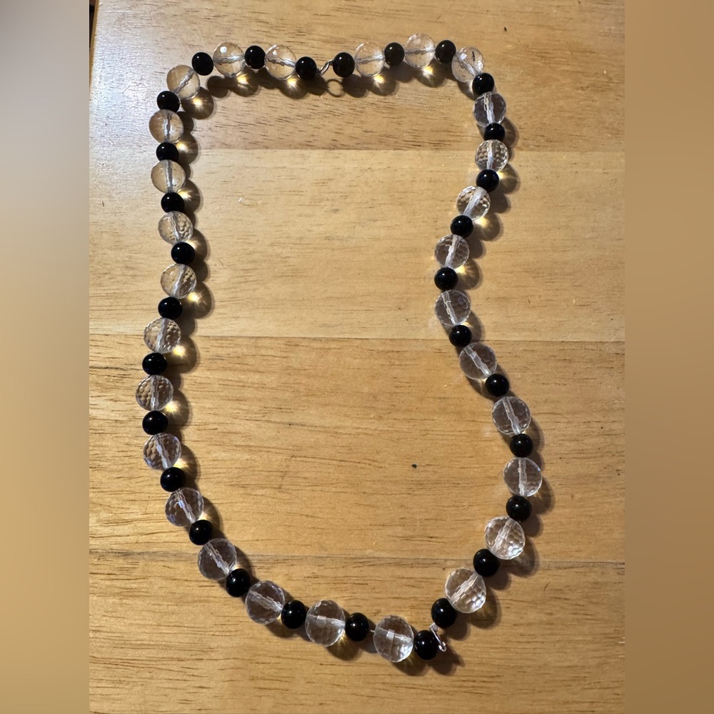 Statement Chunky Glass Beaded Necklace